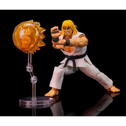 Ken Masters White Gear (Ultra Street Fighter II, Jada Toys) - Bitz & Buttons