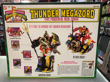 Thunder Megazord (Vintage MMPR Power Rangers, Bandai) Sealed New - Bitz & Buttons