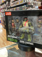 Robin & Raphael 2 Pack (Batman Vs Teenage Ninja Turtles, DC Collectibles) SEALED