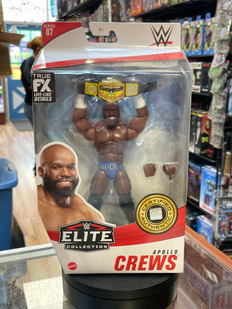 Apollo Crews Series 87 (WWE Elite, Mattel) SEALED - Bitz & Buttons