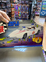 Mach 5 Playset with Spindle Chim Chim (Vintage Speed Racer, Resaurus) NEW - Bitz & Buttons