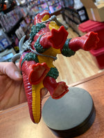 Cave Bebop w/ Bodacious Brontosaurus (Vintage TMNT Ninja Turtles, Playmates) **LOOSE** (Copy) - Bitz & Buttons