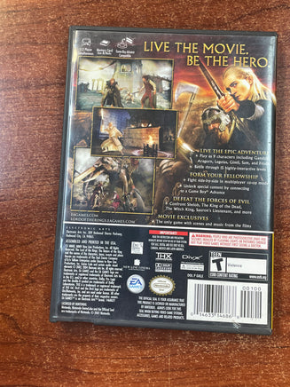 Lord Of The Rings The Return Of Kings (Nintendo Gamecube, EA Games, Video Game) **TESTED** - Bitz & Buttons