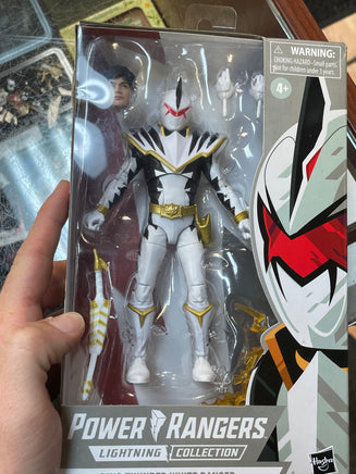 Dino Thunder White Ranger (Power Rangers, Lightning Collection) SEALED - Bitz & Buttons