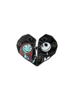Jack and Sally heart (Walt Disney World, Pin Traders) - Bitz & Buttons