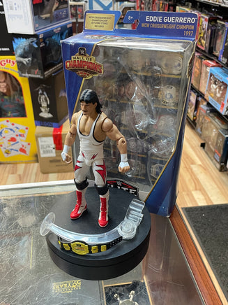 Eddie Guerrero (WWE Hall of Champions, Elite Collection Mattel) COMPLETE - Bitz & Buttons