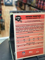 Brenen Thompson -Green Refractor Auto 60/99- (Topps, NFL Flagship 2026)