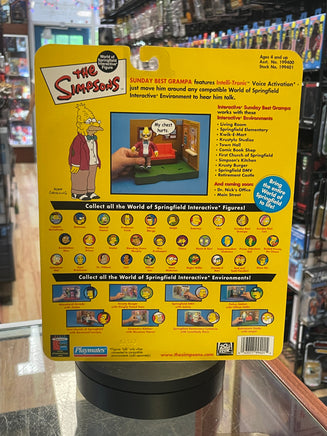 Sunday best grandpa series’s 9 (Vintage Simpsons, Playmates) SEALED - Bitz & Buttons
