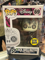 Day of the Dead Jack Skellington Large GITD 69 (Funko Pop! Disney NBC)