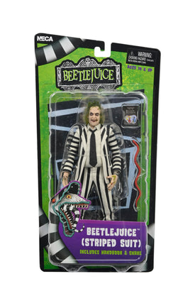 Beetlejuice B&W Striped Tux (Beetlejuice, NECA)