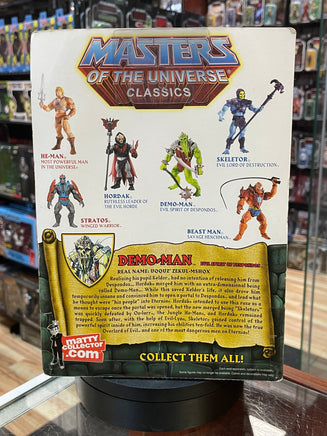 Demo Man (MOTU Classics, Mattel) **SEALED** - Bitz & Buttons