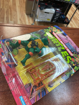 Hard Head Michaelangelo -10 Back-  (Vintage TMNT Ninja Turtles, Playmates) **SEALED** (Copy) - Bitz & Buttons