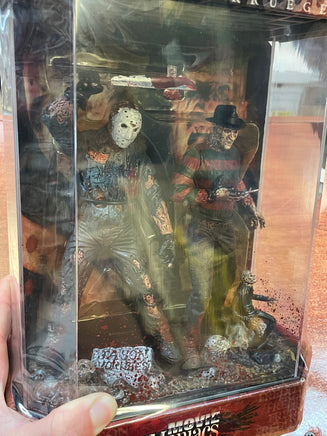 Jason Voorhees vs Freddy Krueger (Vintage Movie Maniacs, McFarlane Toys) **SEALED** - Bitz & Buttons