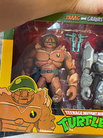 Traag & Granitor (TMNT Ninja Turtles, NECA) **SEALED**