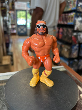 Orange Trunks Macho Man 1366 (Vintage WWF WWE, Hasbro)