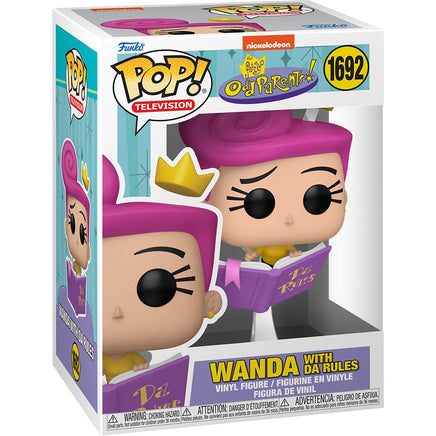 Wanda with Da Rules #1692 (Funko Pop, Fairly OddParents) - Bitz & Buttons