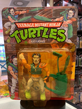 Caset Jones 19 Back 0085 (Vintage TMNT Ninja Turtles, Playmates) Sealed