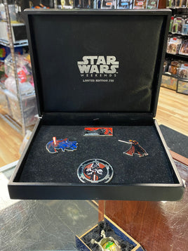 Sith Lord Darth Vader Pin Set Star Wars Weekend  (Disney, Pin Traders) LE 750 - Bitz & Buttons