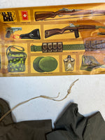 Action Marine with Foot Locker (Vintage 12” GI Joe, Hasbro) **Original** - Bitz & Buttons