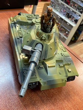 Mobat Battle Tank With Driver (Vintage GI Joe Hasbro) **COMPLETE** - Bitz & Buttons