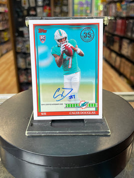 Caleb Douglas -Rookie 35th Anniversary Auto- (Topps, NFL Flagship 2026)