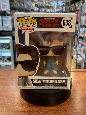 Steve with Sunglasses #638 (Funko Pop, Stranger Things) - Bitz & Buttons