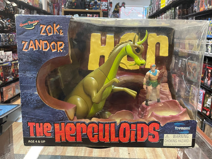Zoe & Zandor Deluxe (Hanna Barberah Herculoids, Toynami) **Sealed** - Bitz & Buttons
