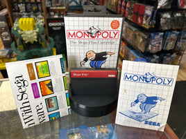 Monopoly 0837 (SEGA Master System SMS, Video Games) **COMPLETE**