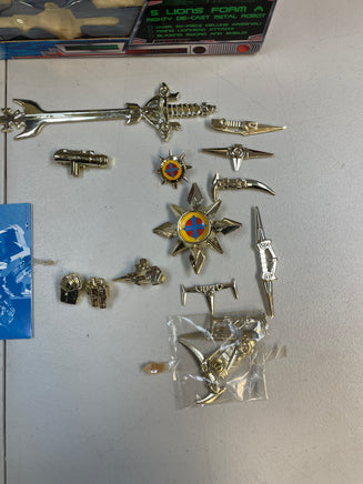 Metal Diecast 5 Lions Form A (Voltron Defender, Trendmasters) **COMPLETE** - Bitz & Buttons