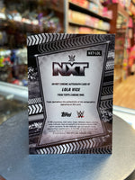 Lola Vice NXT Auto (WWE, Topps Chrome)