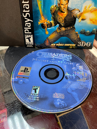 Crusaders of Might & Magic  (Sony Playstation PS1, Video Games) **TESTED** - Bitz & Buttons