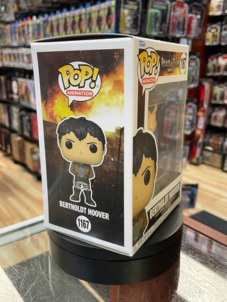 Bertholdt Hoover #1167 (Funko Pop, Attack on Titan) - Bitz & Buttons