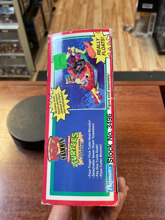 Pizza Skimmin’ Jetboat 1994 (Vintage TMNT Teenage Ninja Turtles, Playmates) **New OPEN BOX** - Bitz & Buttons