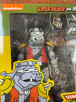 Super Bebop & Rocksteady (TMNT Teenage Ninja Turtles Cartoon, NECA) SEALED