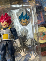 Super Saiyan God Vegeta 15th Anniversary Ver. (Bandai SH Figuarts, Dragon Ball Super) **COMPLETE**