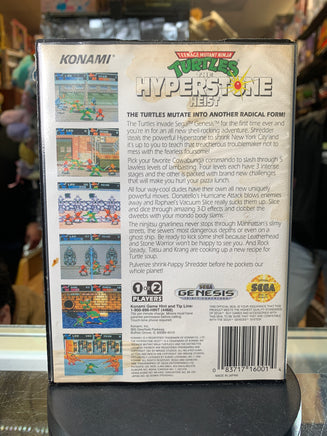 TMNT Ninja Turtles: The Hyperstone Heist (Sega Genesis, Vintage Video Games) COMPLETE (Copy) - Bitz & Buttons