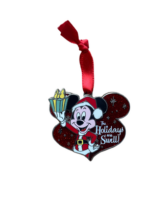 Mickey Mouse the holidays are swell (Walt Disney World, Pin Traders) - Bitz & Buttons