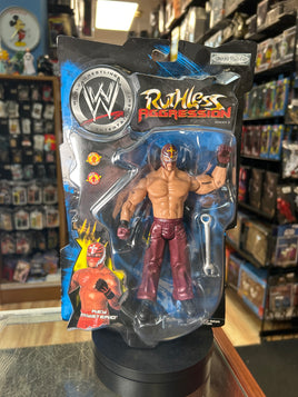Burgundy Rey Mysterio -Ruthless Aggression- (Vintage WWE, Jakks) **SEALED**
