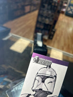 Clone Trooper 1/1 Sketch Card (Disney, Topps Chrome 2004)