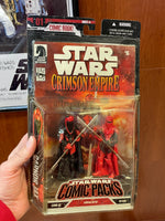 Crimson Empire Carnor Jax & Kir Kanos #6 (Star Wars Comic Packs, Dark Horse, Hasbro) SEALED - Bitz & Buttons