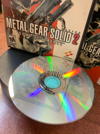 Metal Gear Solid 2 (PS2 Sony Playstation, Video Game) **TESTED** - Bitz & Buttons