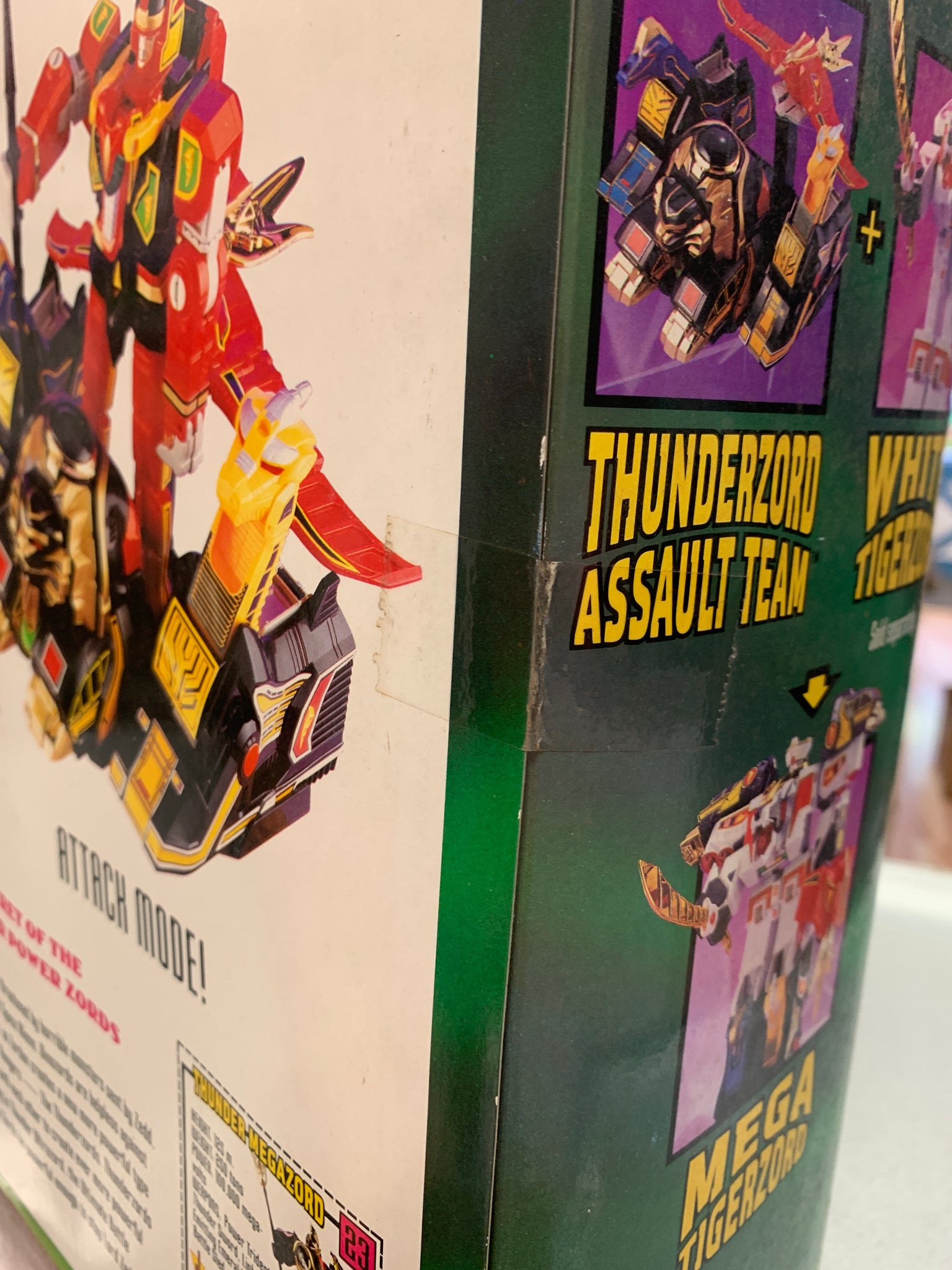THUNDER MEGAZORD DELUXE /BANDAI 1994 Fonctionne THUNDER MEGAZORD DELUXE /BANDAI 1994 Fonctionne
