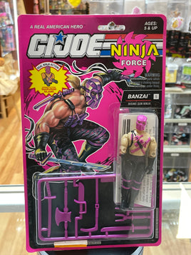 Banzai Ninja Force (Vintage GI Joe, Hasbro) Sealed - Bitz & Buttons