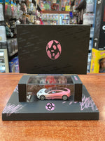 Degenerate Eggs Pink Tesla 1/64 (NVRLAND Collectibles, Diecast ) SEALED