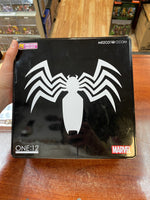 Black Suit Symbiote Spider-Man PX Exclusive (Mezco One:12, Mezco Toyz) COMPLETE