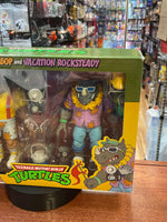 Vacation Bebop & Rocksteady (TMNT Teenage Ninja Turtles Cartoon, NECA) SEALED