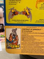 Wingnut & Screwloose 24 Back 0086 (Vintage TMNT Ninja Turtles, Playmates) Sealed