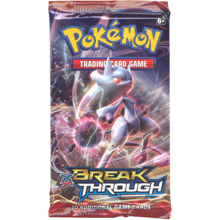 Break Through Booster Pack (Pokemon, TCG Trading Cards) SEALED - Bitz & Buttons