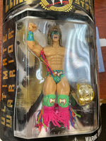 Ultimate Warrior Green (WWF Classic Superstars, Jakks) **SEALED**