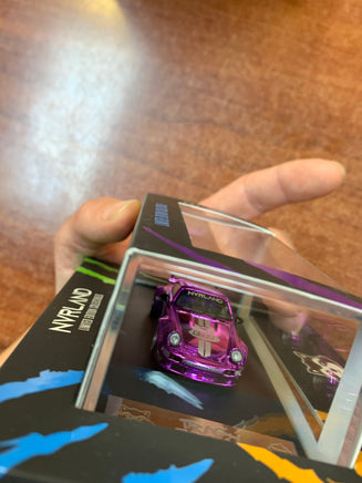 RWB Porsche 930 Purple Diecast 1/64 (NVRLAND Collectibles, Trash Panda's ) SEALED - Bitz & Buttons